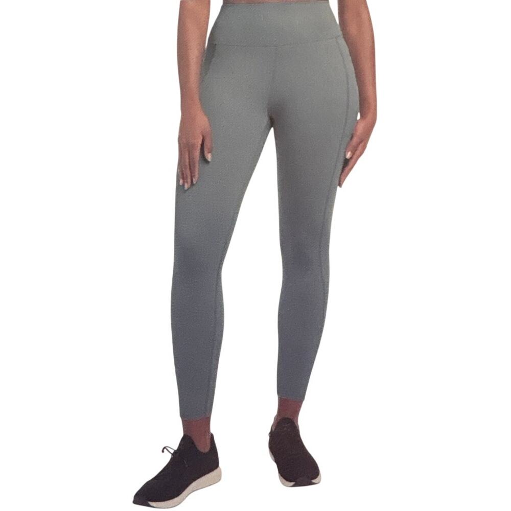Danskin Womens Light Blue LightWeight Tight Leggings L